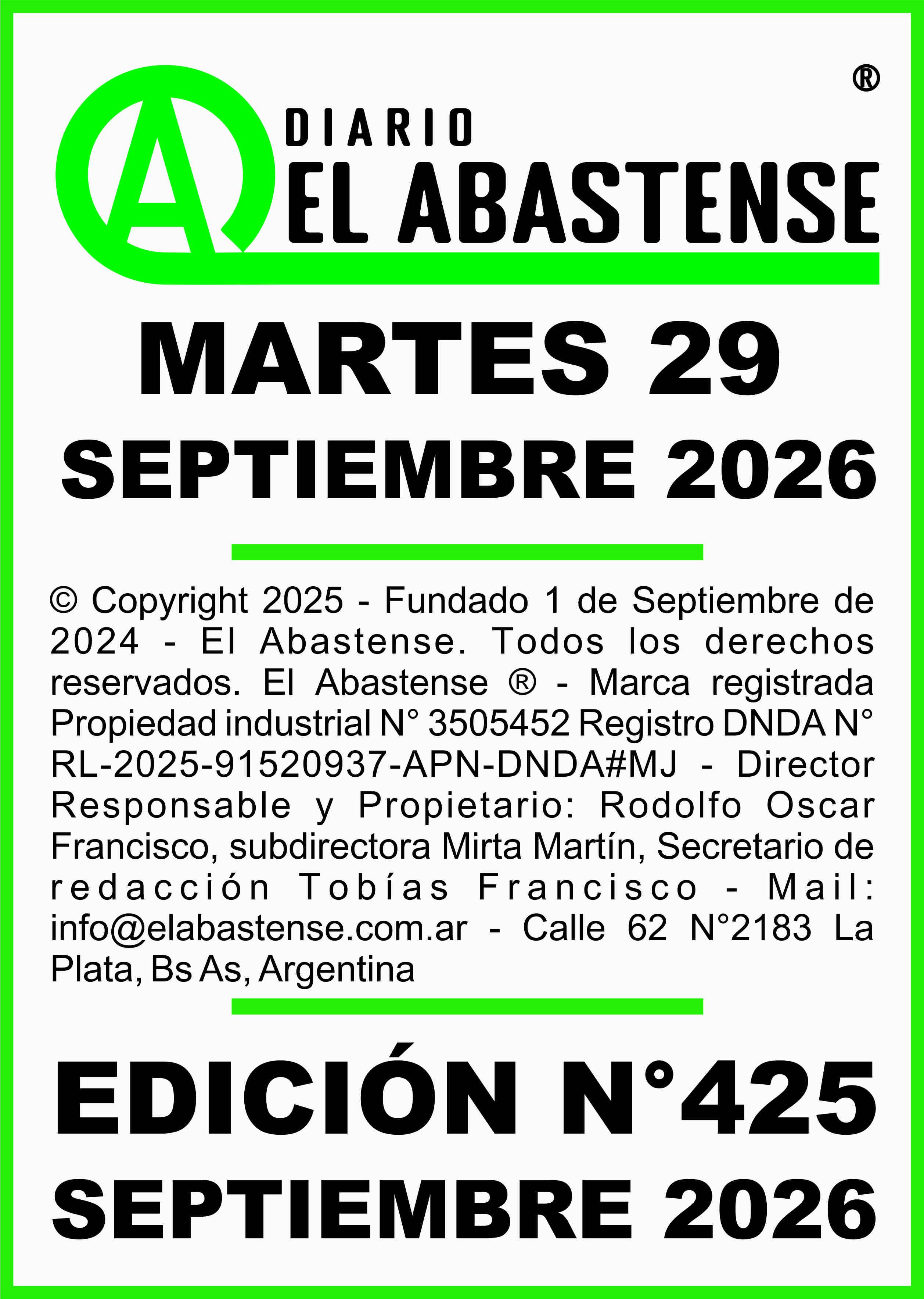edición 425