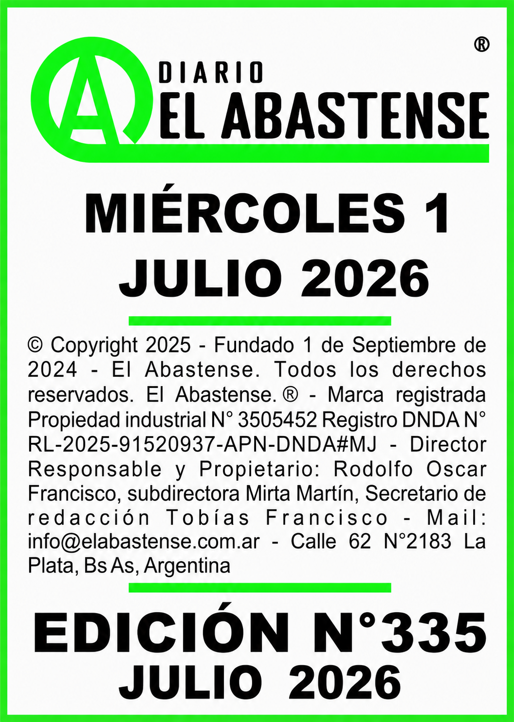 Edicion 335