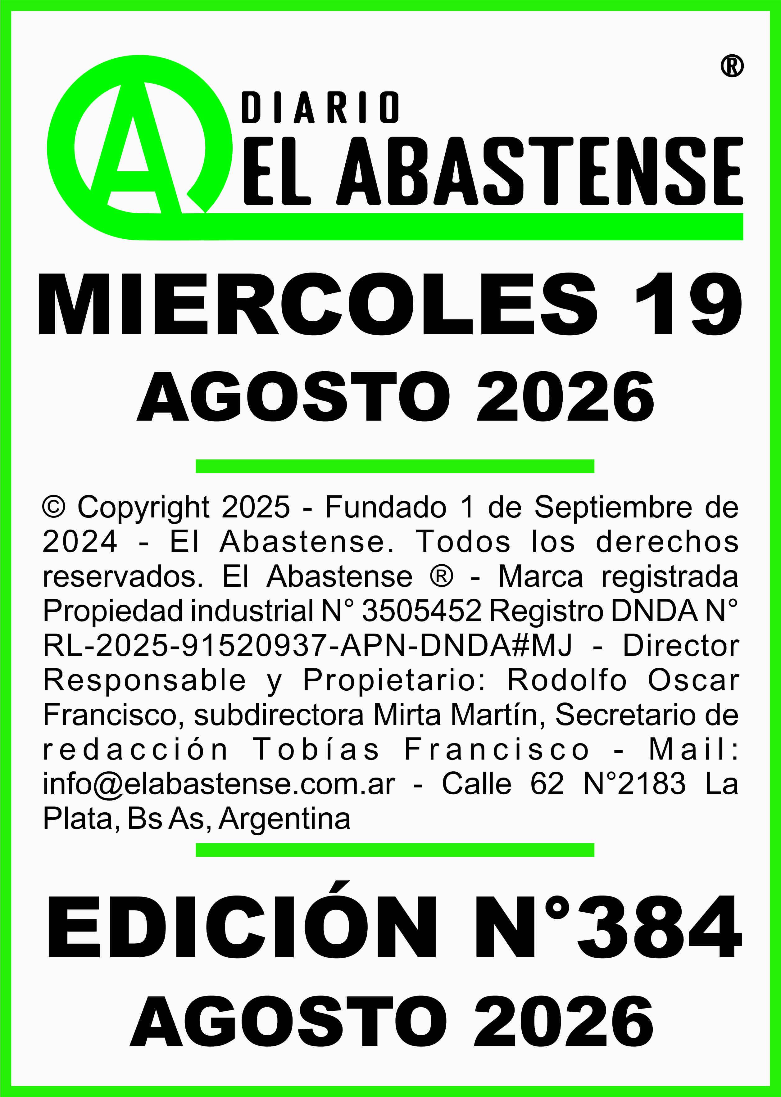 edición 384