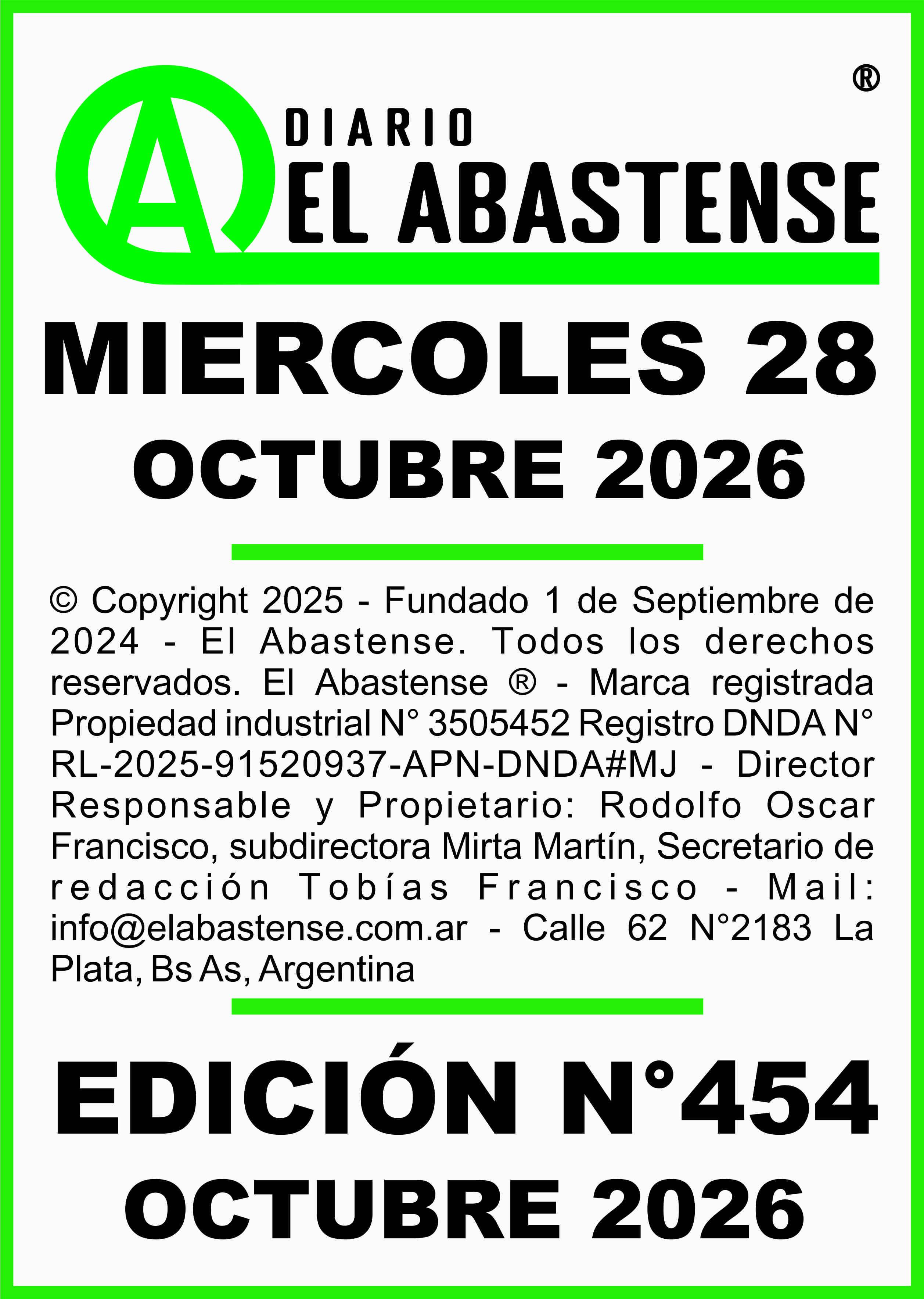 Edicion 454
