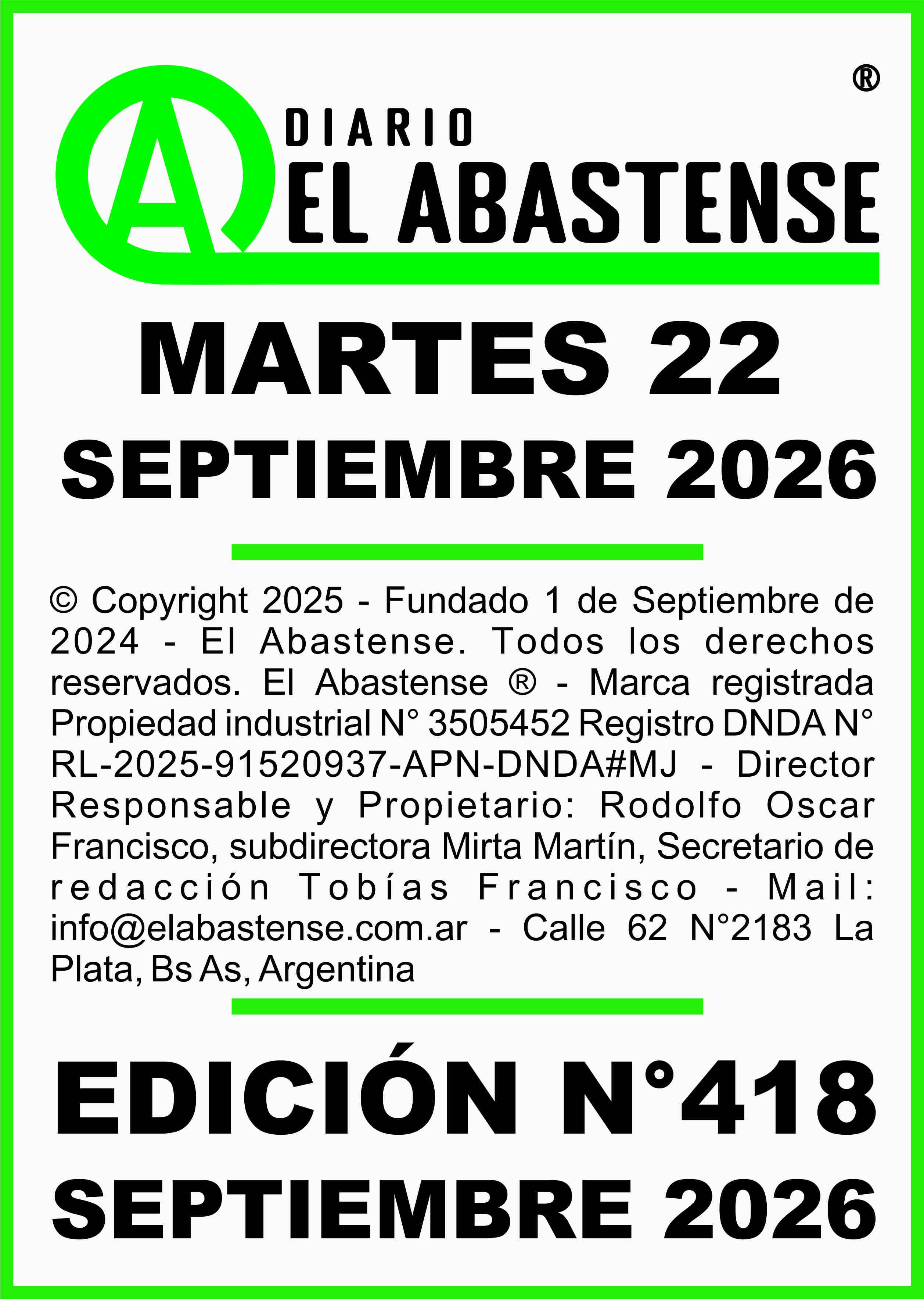 edición 418