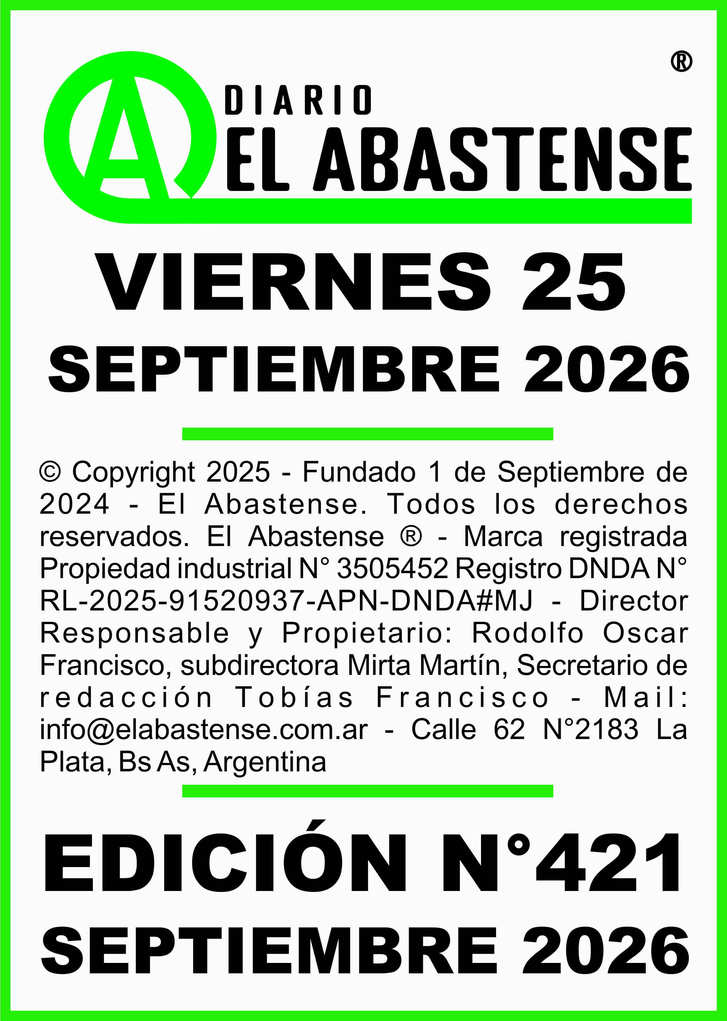 edición 421