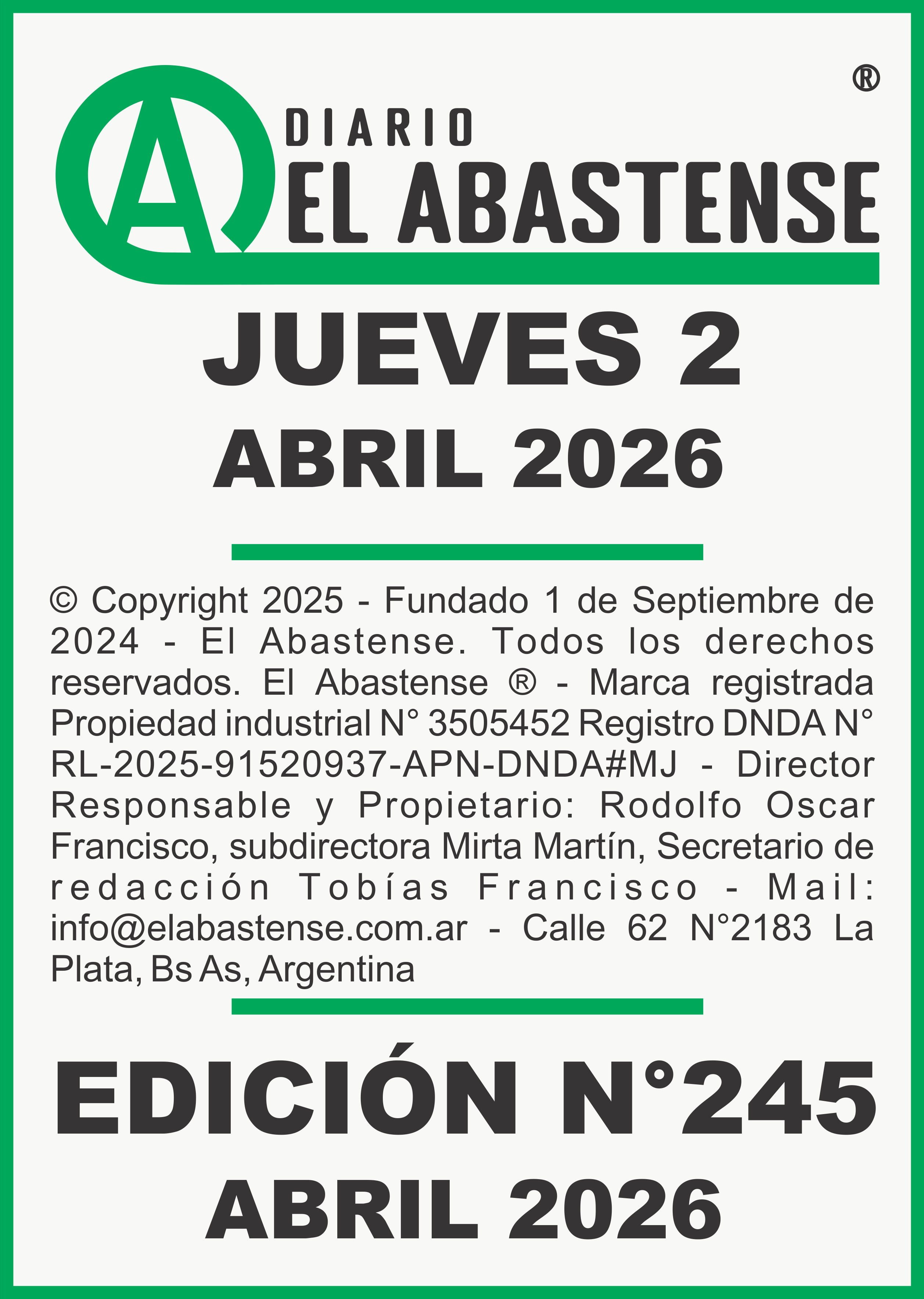Edicion 245