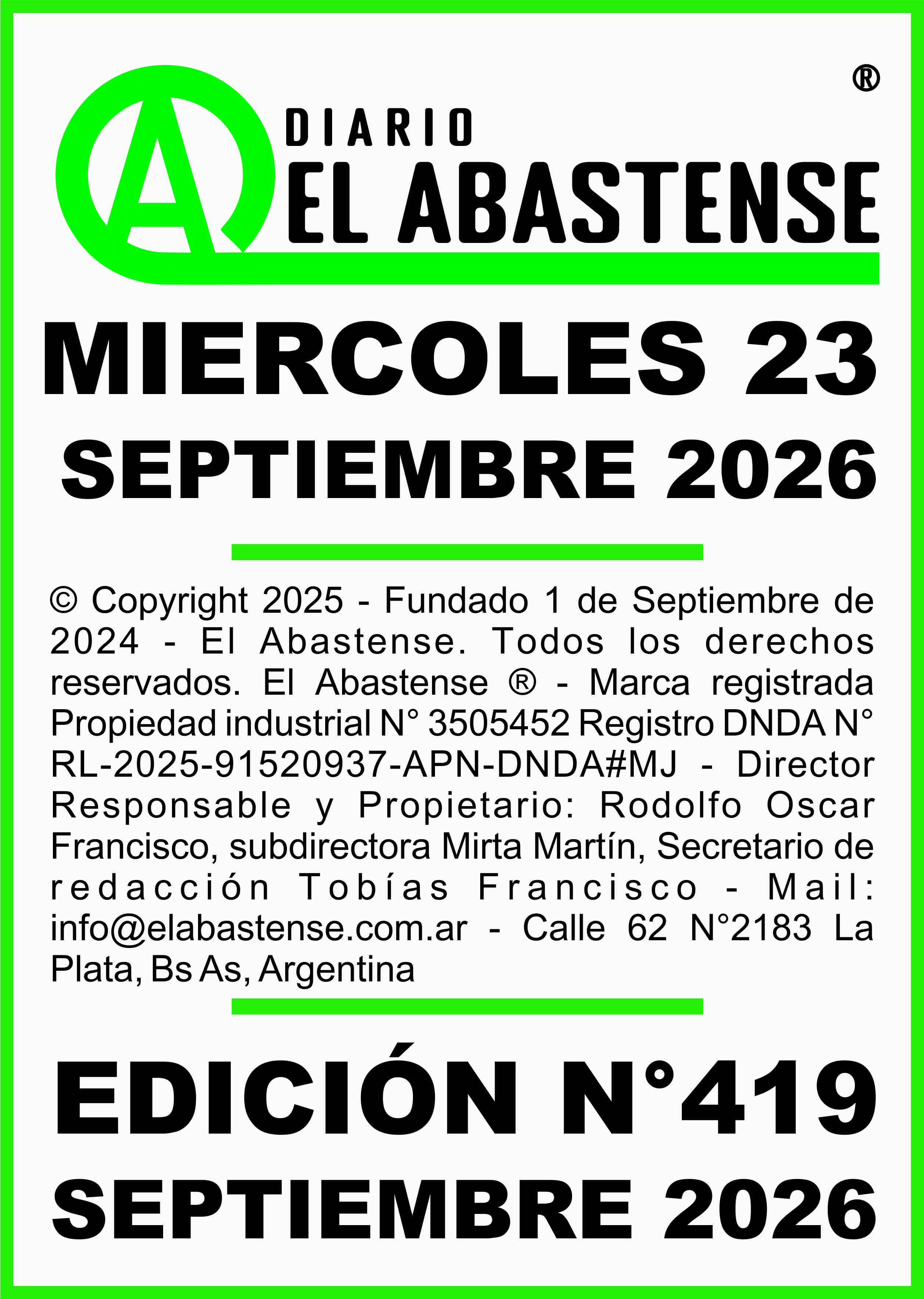 edición 419
