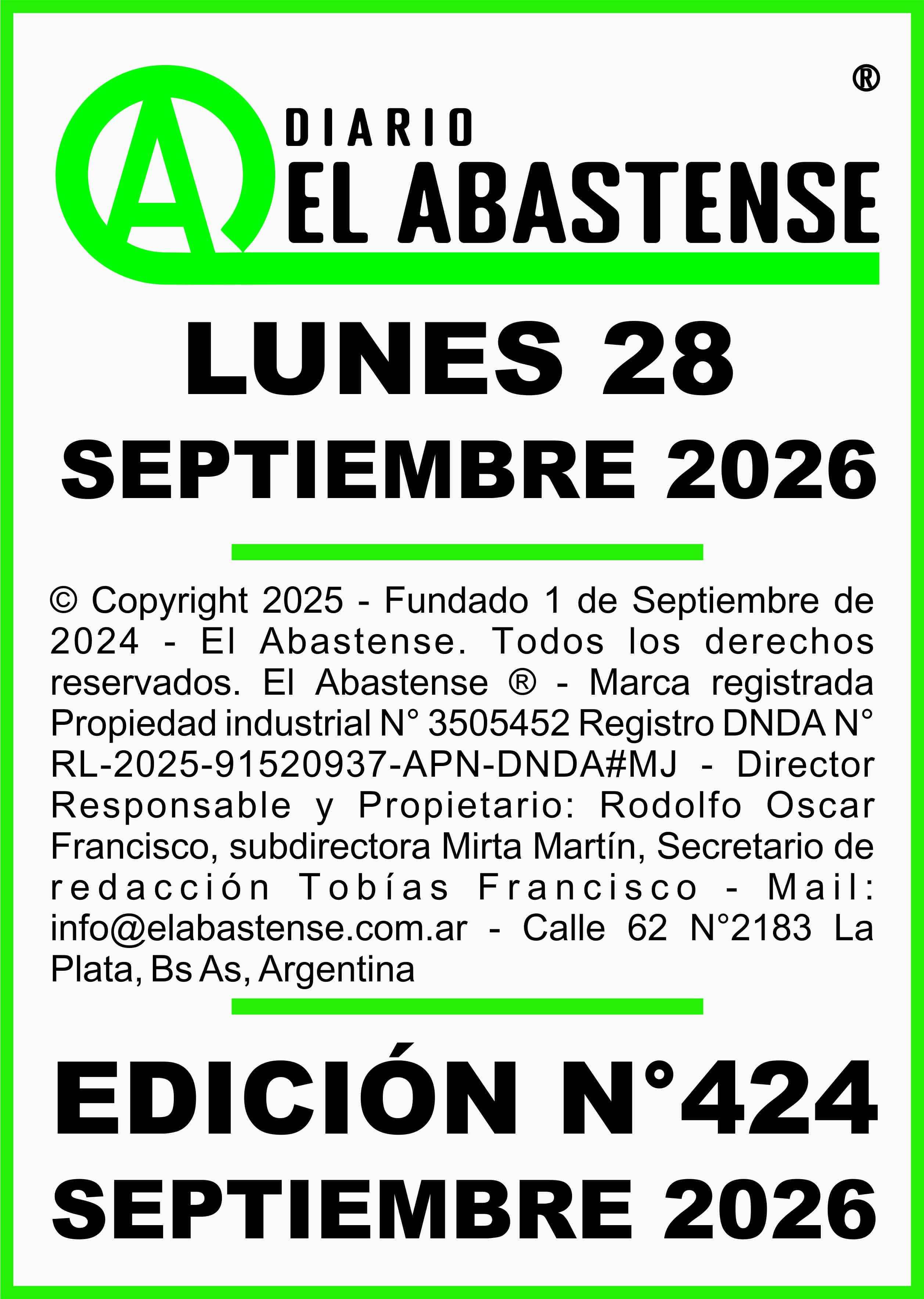 edición 424