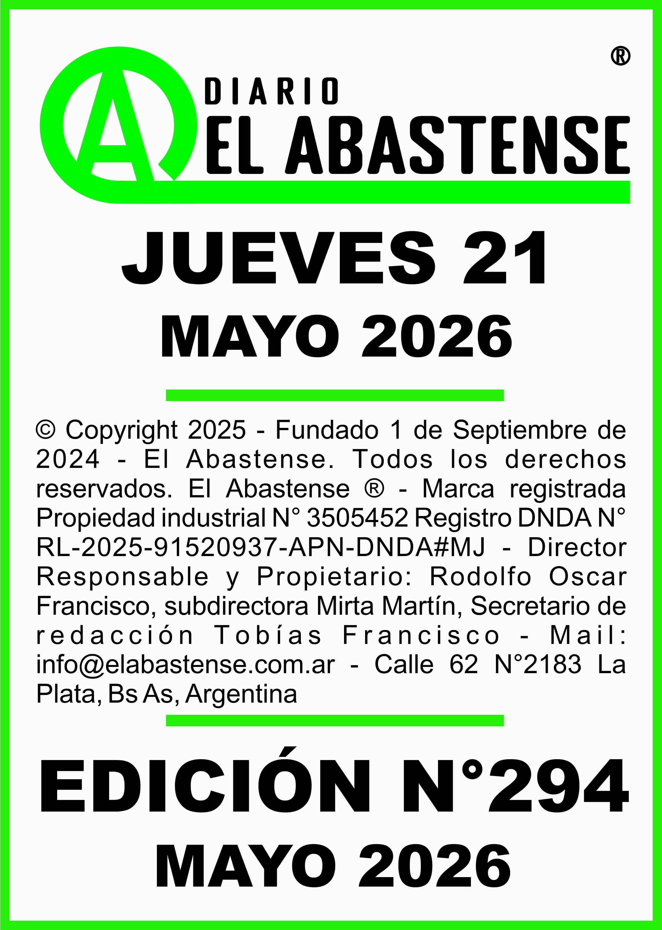 Edicion 294