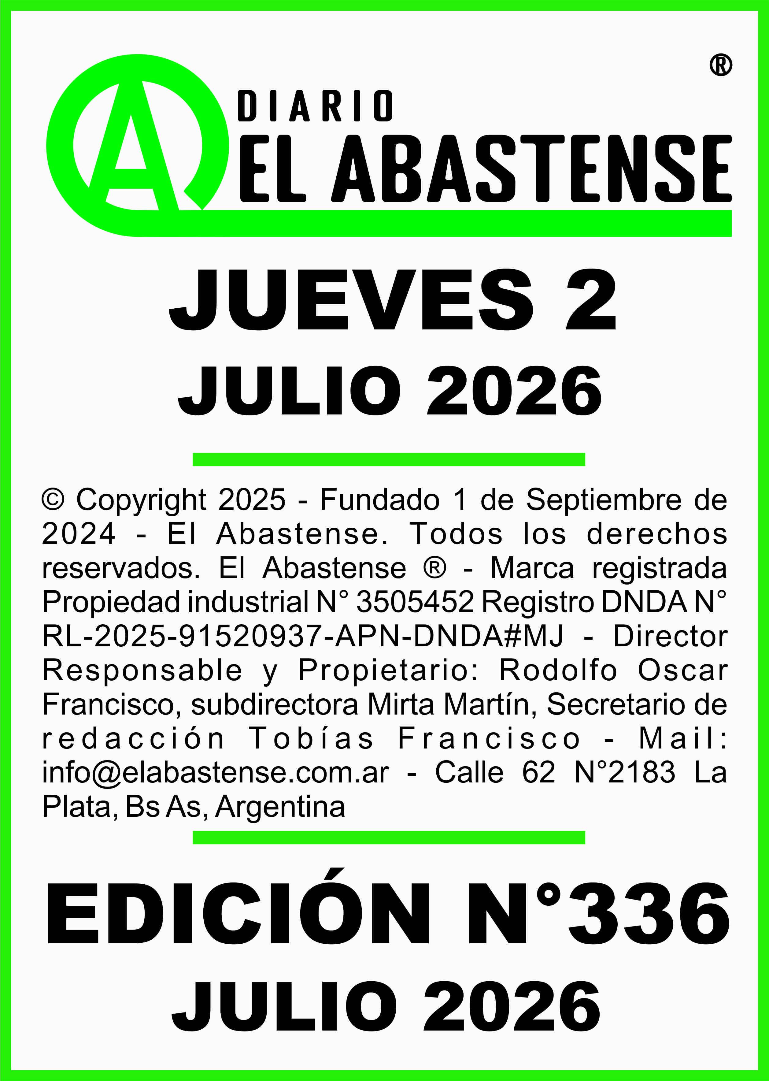Edición 336