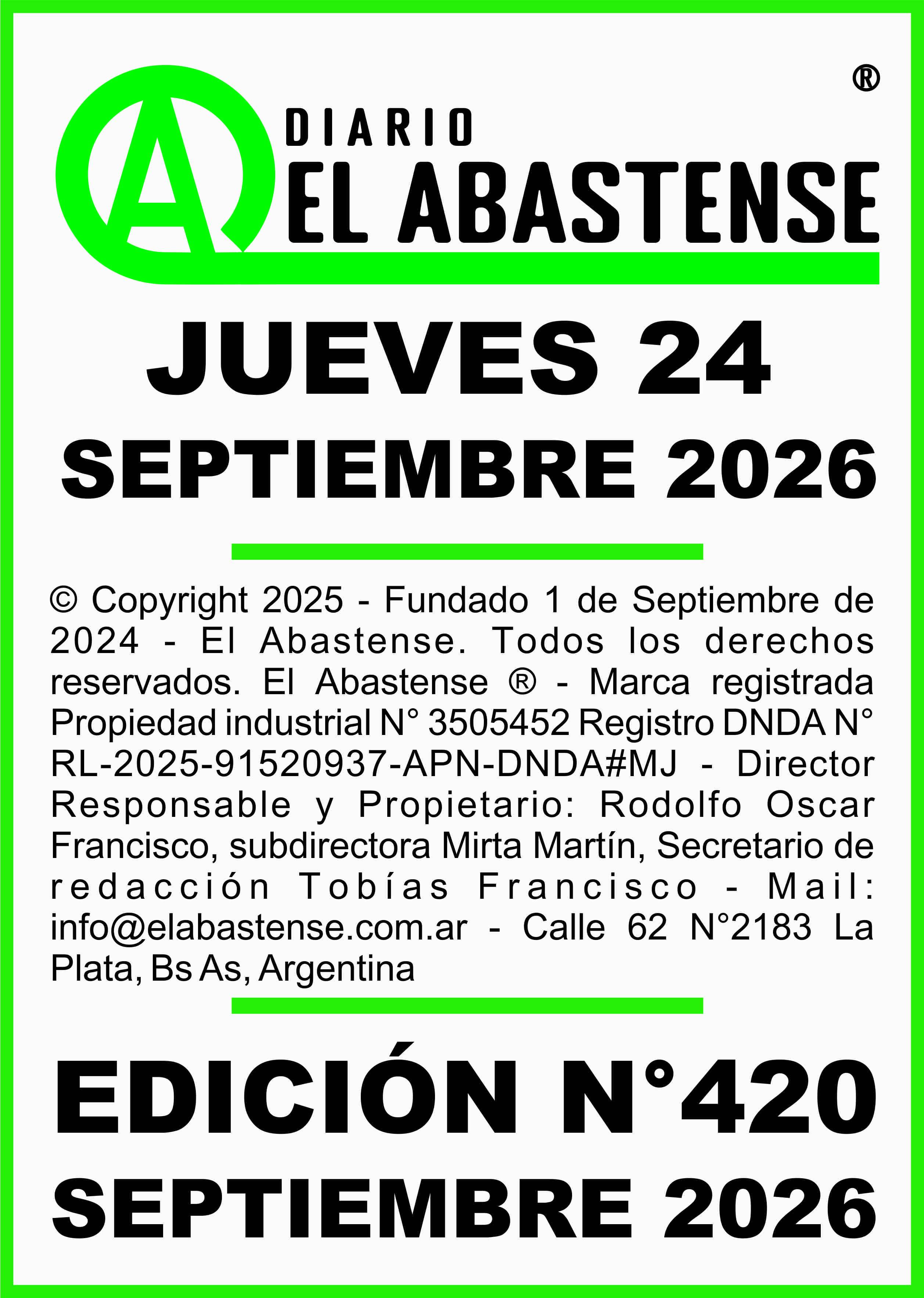 edición 420