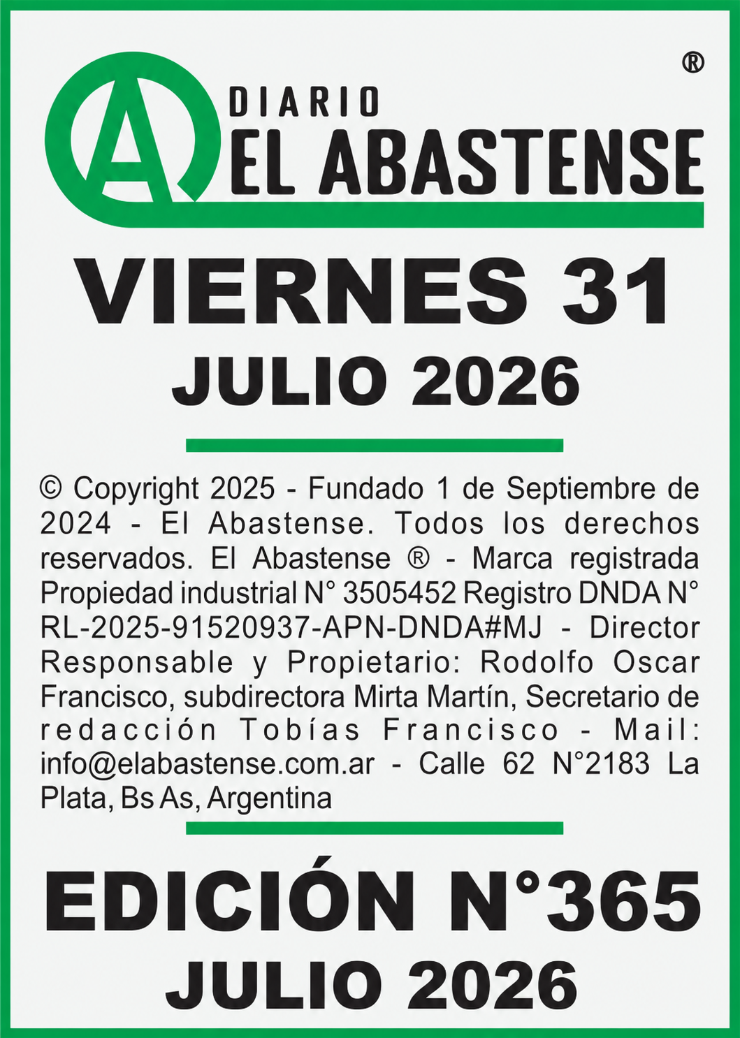 Edición 365